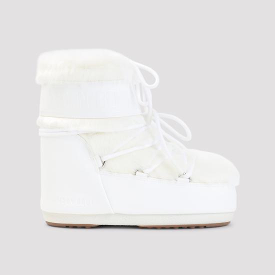26FW 문부츠 아이콘 나일론 로우 부츠 80D1409390 A002 OPTICAL WHITE - MOON BOOT