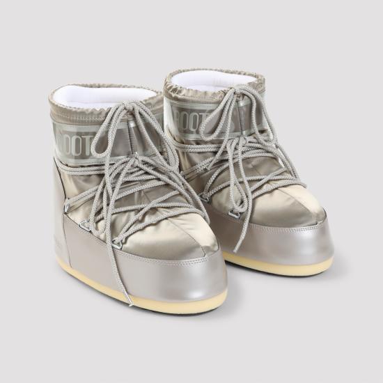 26FW 문부츠 아이콘 나일론 로우 부츠 80D1409350 B003 PLATINUM - MOON BOOT