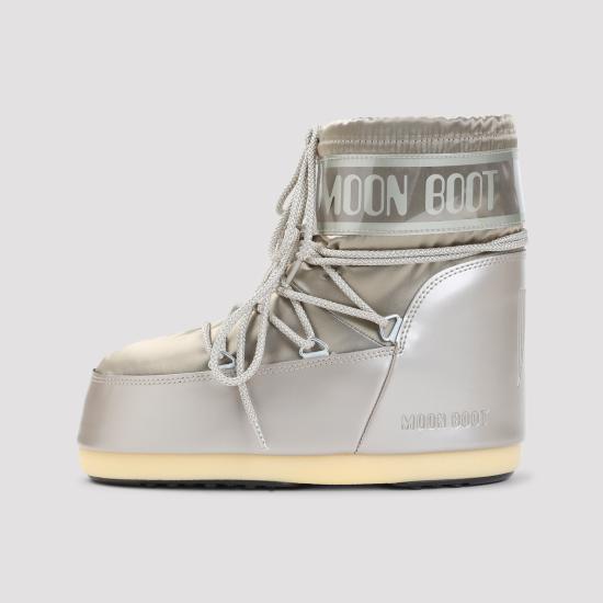 26FW 문부츠 아이콘 나일론 로우 부츠 80D1409350 B003 PLATINUM - MOON BOOT