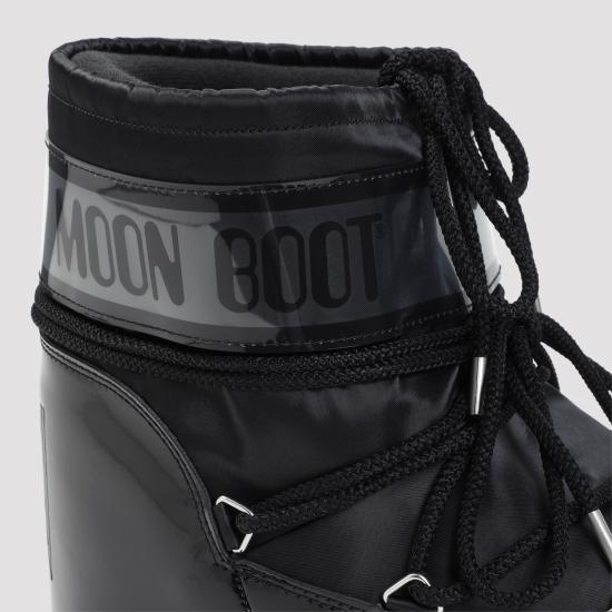 26FW 문부츠 아이콘 나일론 로우 부츠 80D1409350 N001 BLACK - MOON BOOT