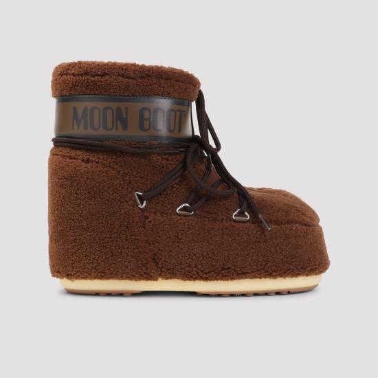 26FW 문부츠 아이콘 나일론 로우 부츠 80D1409700 M004 BROWN - MOON BOOT