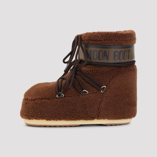 26FW 문부츠 아이콘 나일론 로우 부츠 80D1409700 M004 BROWN - MOON BOOT