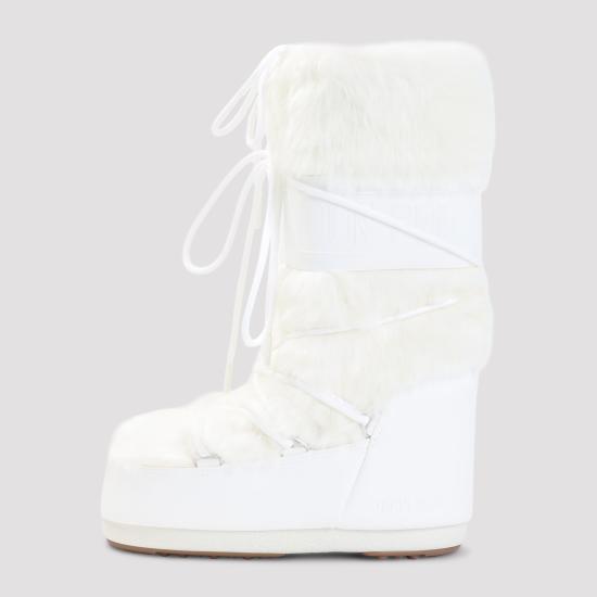 26FW 문부츠 MB 아이콘 폭스 퍼 부츠 80D1408900 A002 OPTICAL WHITE - MOON BOOT