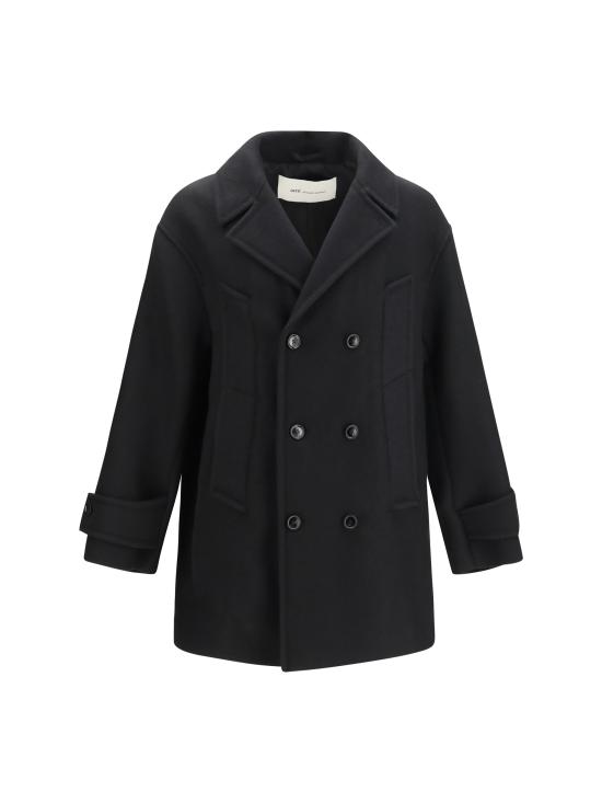 26FW 아미 코트 HCO480WV0078 001 BLACK