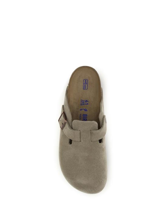 26FW 버켄스탁 보스턴 소프트 풋베드 뮬 560773 TAUPE BEIGE - BIRKENSTOCK