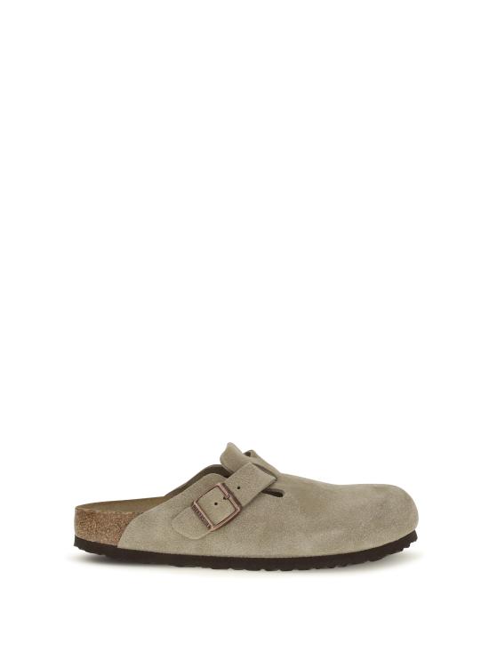 26FW 버켄스탁 보스턴 소프트 풋베드 뮬 560773 TAUPE BEIGE
