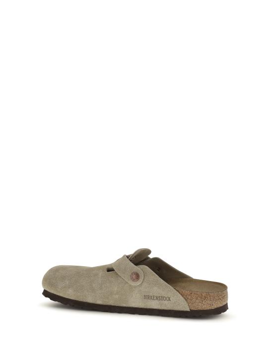 26FW 버켄스탁 보스턴 소프트 풋베드 뮬 560773 TAUPE BEIGE - BIRKENSTOCK