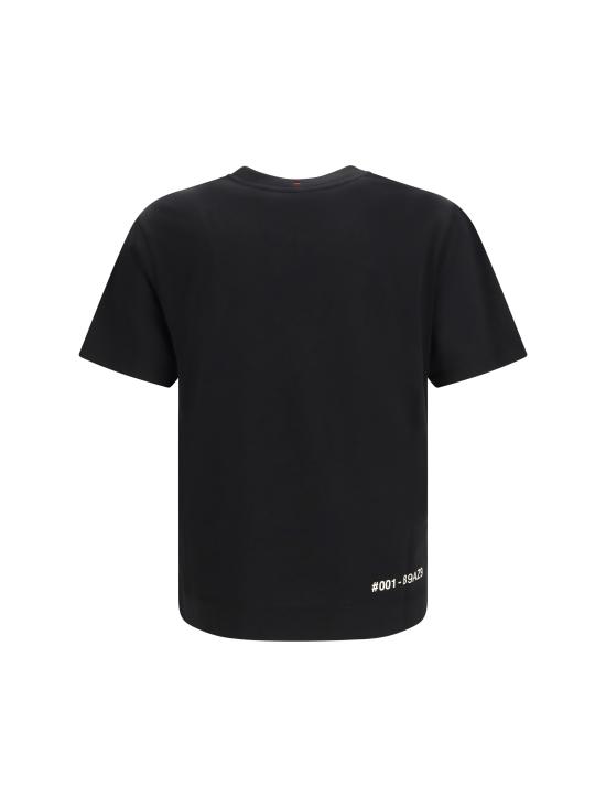 26FW 몽클레어 반팔 티셔츠 L20978C0000489AZ9 999 BLACK - MONCLER