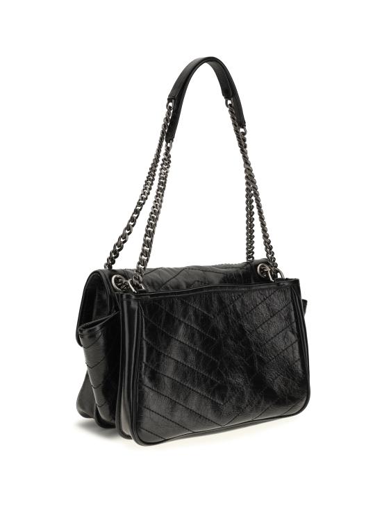 26FW 생로랑 숄더백 8129430EN04 1000 BLACK - SAINT LAURENT