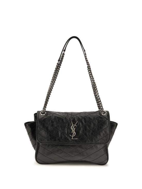 26FW 생로랑 숄더백 8129430EN04 1000 BLACK