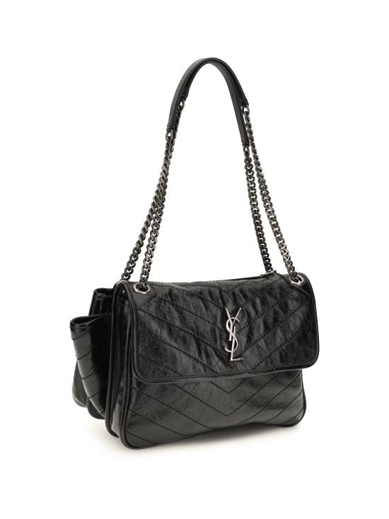26FW 생로랑 숄더백 8129430EN04 1000 BLACK - SAINT LAURENT