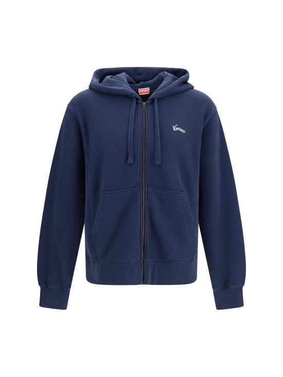 26FW 겐조 후드 티셔츠 FG65HO2744MJ 79 BLUE