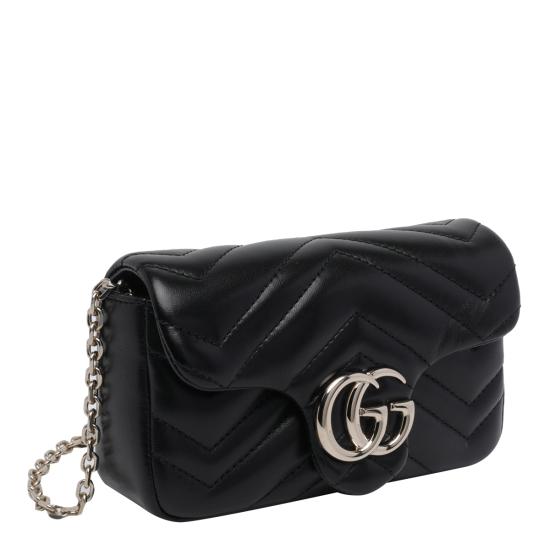 26FW 구찌 GG 마몽 미니 숄더백 841290 AAFAX1000 BLACK - GUCCI