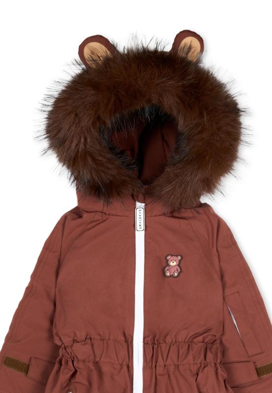 26FW [키즈] Roarsome 트레이닝웨어/오버롤/세트 GRIZZ THE BEAR SKI SUITS BROWN - OTHER BRANDS