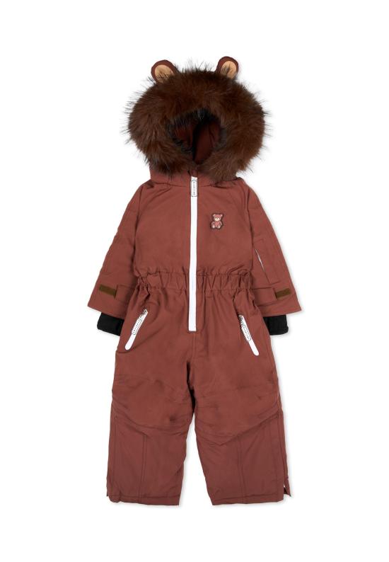 26FW [키즈] Roarsome 트레이닝웨어/오버롤/세트 GRIZZ THE BEAR SKI SUITS BROWN