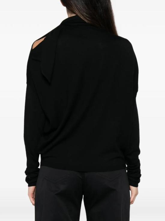 26FW 누드 스웨터 1101W26010 09 BLACK - NUDE