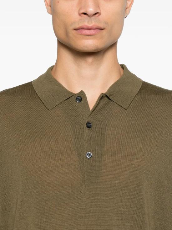 26FW 존스메들리 폴로 티셔츠 BELPER REWILDING GREEN - JOHN SMEDLEY