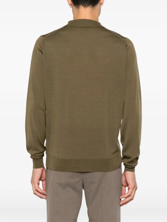 26FW 존스메들리 폴로 티셔츠 BELPER REWILDING GREEN - JOHN SMEDLEY