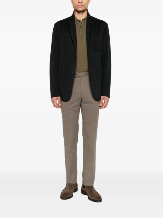 26FW 존스메들리 폴로 티셔츠 BELPER REWILDING GREEN - JOHN SMEDLEY