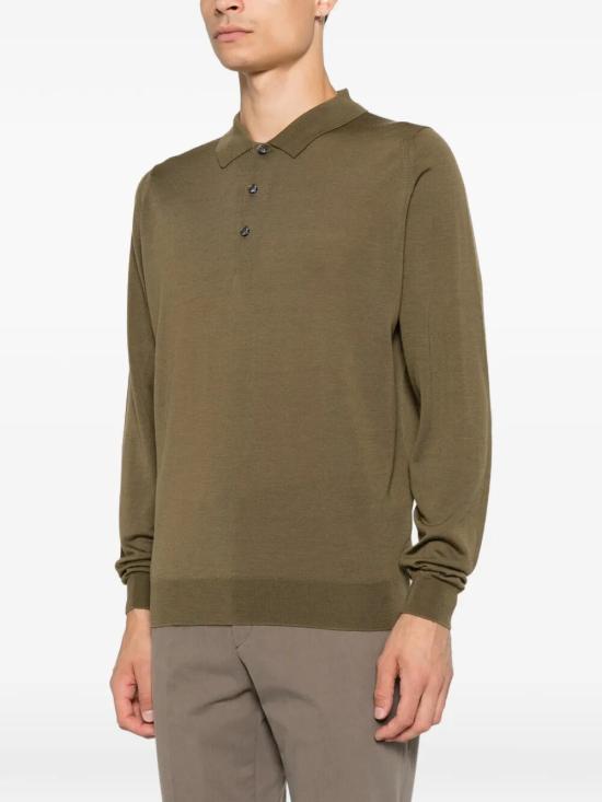 26FW 존스메들리 폴로 티셔츠 BELPER REWILDING GREEN - JOHN SMEDLEY