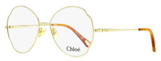  끌로에 안경 스캘럽드 오벌 Ch0097 O 001 53mm  골드/하바나