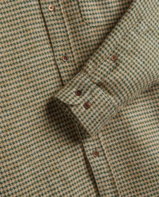  포르투기스플란넬 긴팔 티셔츠 포르투갈 플란넬 추상 피에드 풀 긴팔 셔츠 - PORTUGUESE FLANNEL