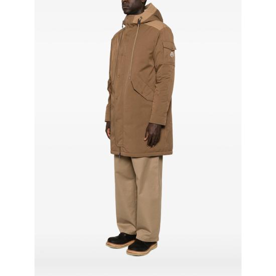 26FW 몽클레어 Nahan 후드 롱 다운 파카 Nahan 후드 롱 다운 파카 598VH 1C000 08 246 BROWN - MONCLER