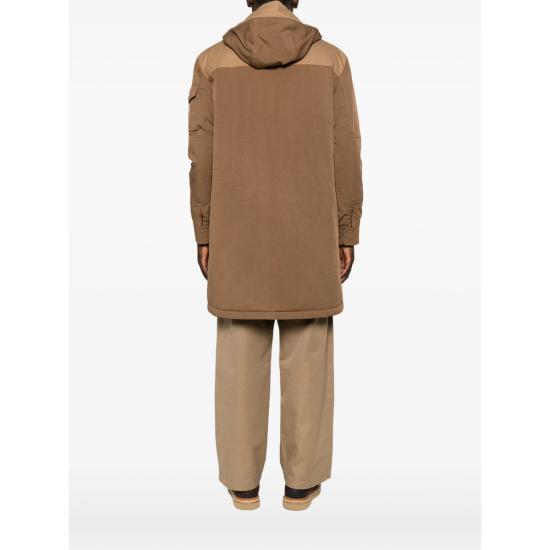 26FW 몽클레어 Nahan 후드 롱 다운 파카 Nahan 후드 롱 다운 파카 598VH 1C000 08 246 BROWN - MONCLER