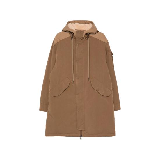 26FW 몽클레어 Nahan 후드 롱 다운 파카 Nahan 후드 롱 다운 파카 598VH 1C000 08 246 BROWN
