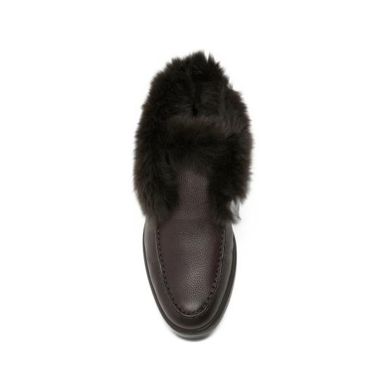 26FW 산토니 드레스 슈즈 WUYA59712DKTA WKPT50 BROWN - SANTONI