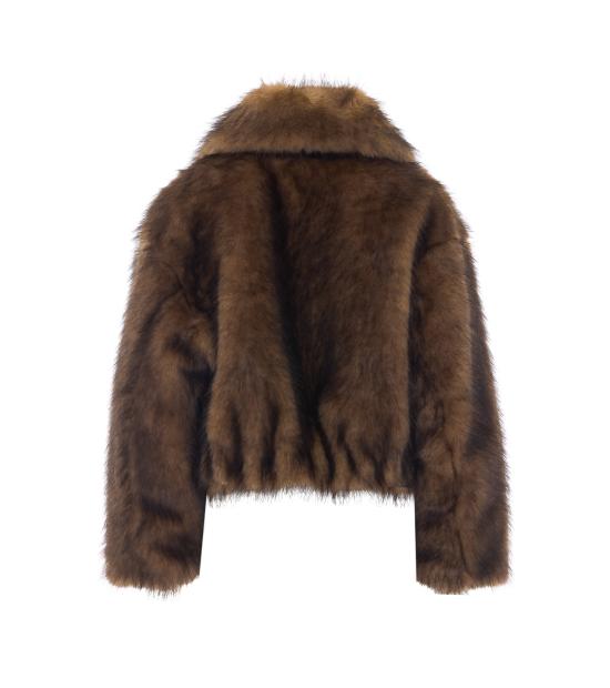 26FW 마이클 코어스 코트 MF620M5LSF 211 BROWN - MICHAEL KORS