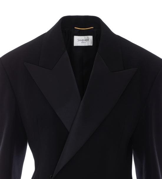 26FW 생로랑 수트 자켓 A007S2 Y5J401000 BLACK - SAINT LAURENT