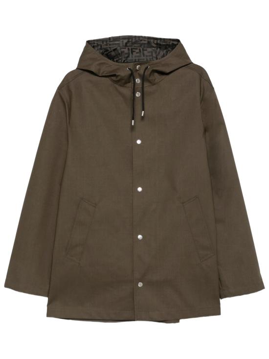 26FW 펜디 패딩 FF0903 B1UE F1XEW VERDE MILIT TABACCO