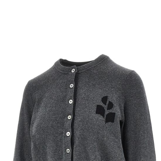 26FW 이자벨마랑에뚜왈 니트웨어 CA0163FAD1L16E Grey - ISABEL MARANT ETOILE