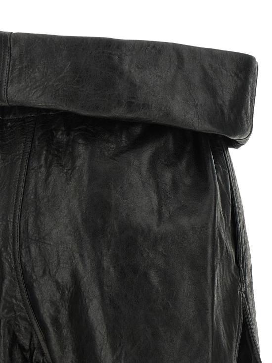 26FW 릭 오웬스 크레이터 쇼츠 RO02F5390LBE09 Black - RICK OWENS