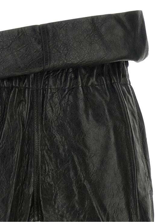 26FW 릭 오웬스 크레이터 쇼츠 RO02F5390LBE09 Black - RICK OWENS