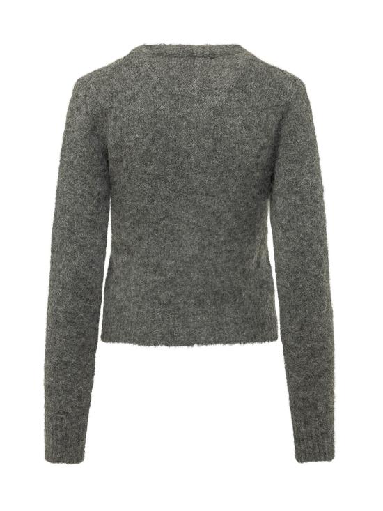 26FW 아미 가디건 FKC398KN0021 A189 GRIS CARBONE - AMI