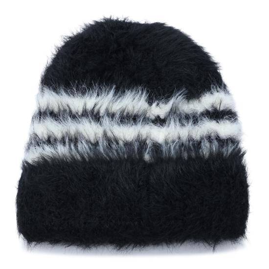 26FW 와이쓰리 비니 KY3727 BLACK WHITE BLACK CORE WHITE - Y-3