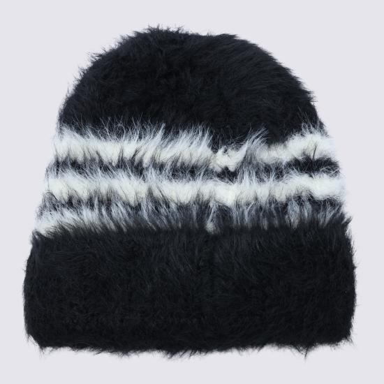 26FW 와이쓰리 비니 KY3727 BLACK WHITE BLACK CORE WHITE - Y-3