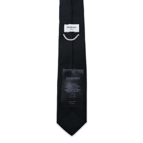 26FW 생로랑 넥타이 821638 3Y0111000 BLACK - SAINT LAURENT
