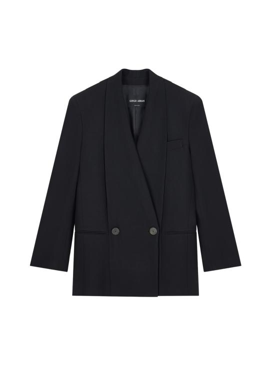 26FW 조르지오 아르마니 수트 자켓 GW004119 TE16469UC001 BLACK