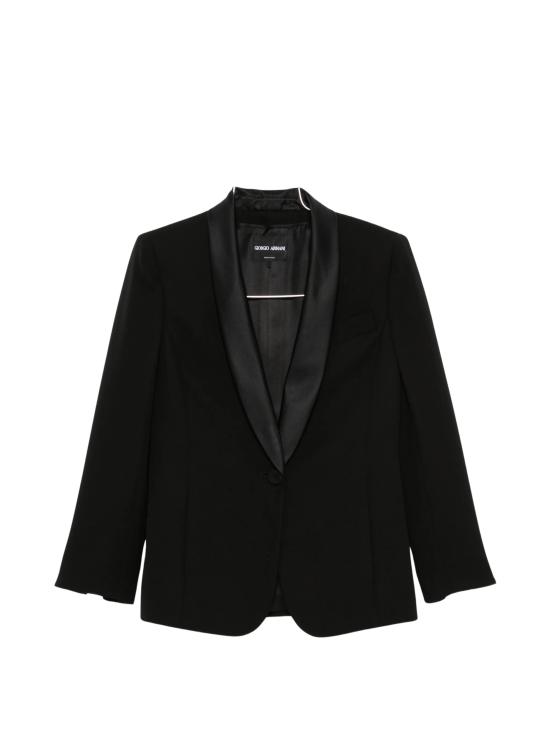 26FW 조르지오 아르마니 수트 자켓 GW003989 TE16469UC001 BLACK
