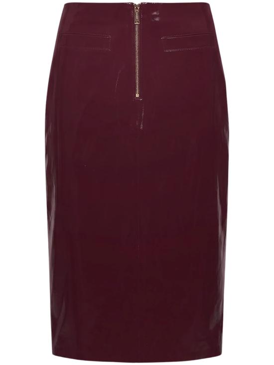 26FW 셀프 포트레이트 미디 스커트 AW26080MSKPU PURPLE VIOLET