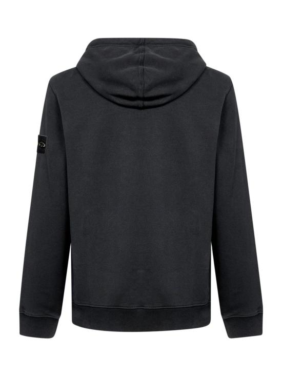 26FW 스톤 아일랜드 오가닉 코튼 플리스 후드 L2S156100048S0A20 V0029 BLACK - STONE ISLAND