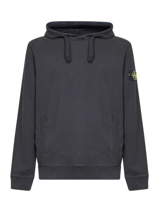 26FW 스톤 아일랜드 오가닉 코튼 플리스 후드 L2S156100048S0A20 V0029 BLACK