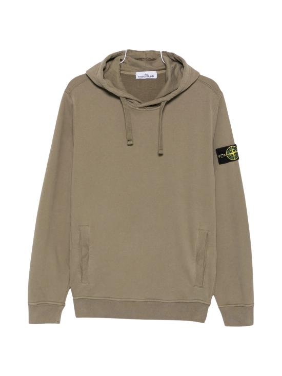 26FW 스톤 아일랜드 오가닉 코튼 플리스 후드 L2S156100048S0A20 V005G GREEN