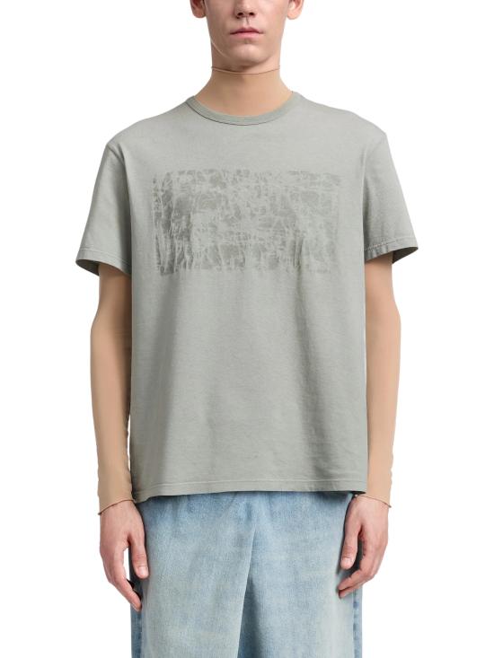 26FW 마르지엘라 반팔 티셔츠 S67GC0058 S24575698 GREEN - MAISON MARGIELA