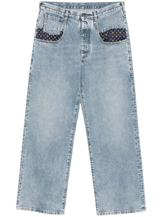 26FW 마르지엘라 스톤 블리치드 데님 진 S67LA0052 M30066963 DENIM BLUE