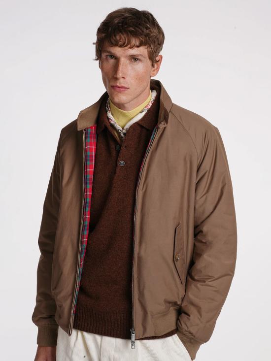26FW 바라쿠타 봄버 자켓 BRCPS1219 UT3124 710 TAN - BARACUTA