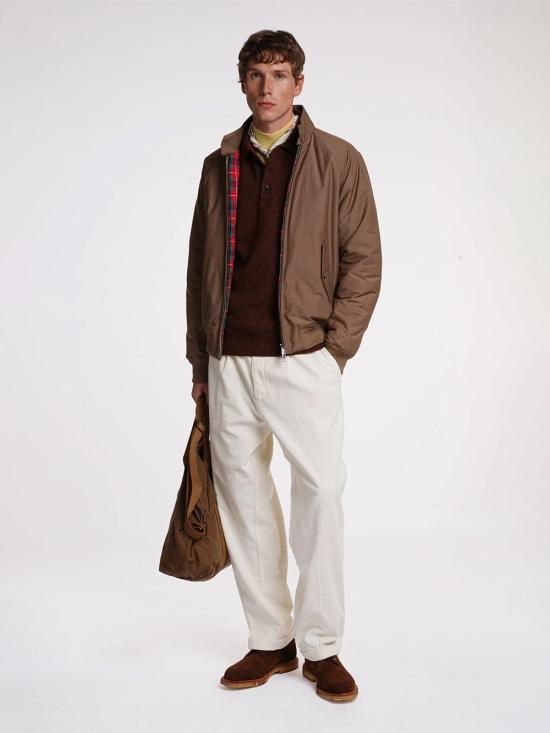 26FW 바라쿠타 봄버 자켓 BRCPS1219 UT3124 710 TAN - BARACUTA